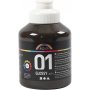Schoolverf - Acryl - bruin - glanzend - 500 ml