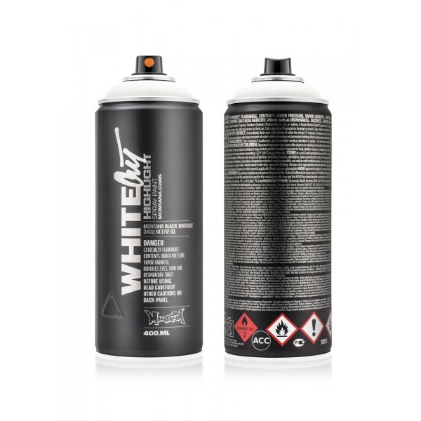 Spuitverf Montana Whiteout 400ml