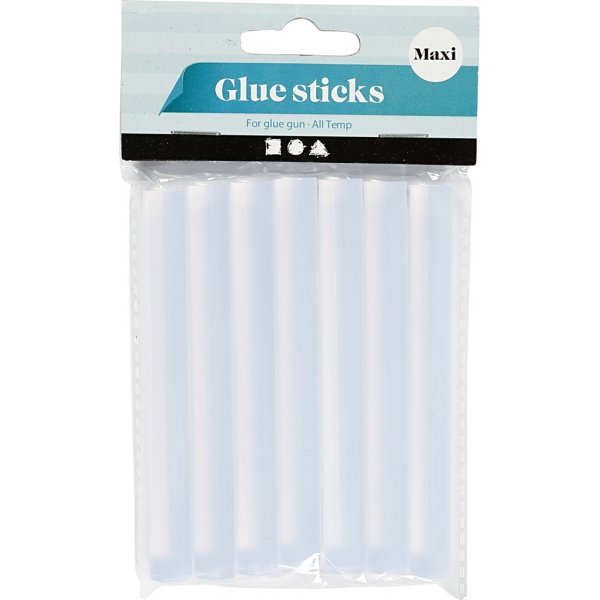 Lijmsticks voor maxi lijmpistool - L10 cm - 7 st