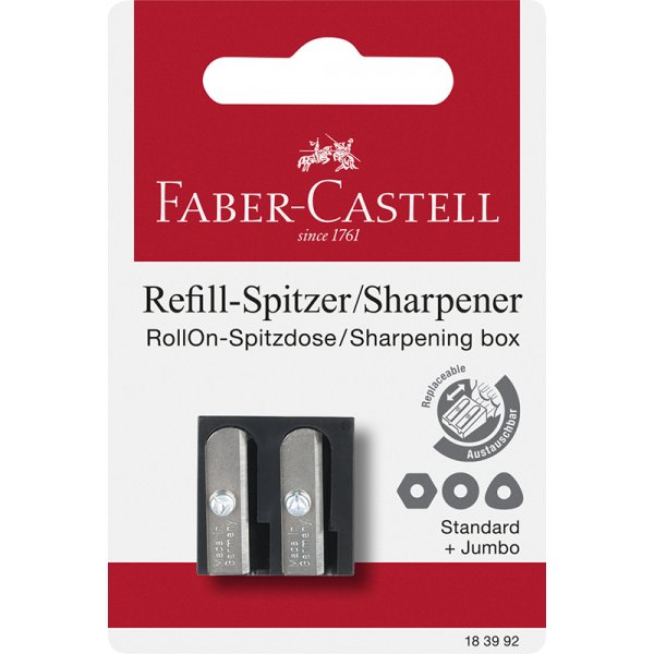 Puntenslijper - Faber-Castell - Navulslijper voor RollOn
