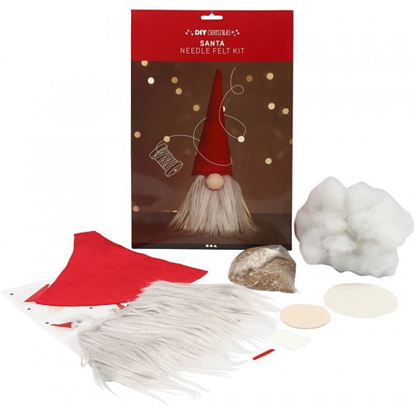 Kerstman knutselpakket