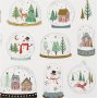 Stickers - sneeuwbollen