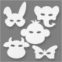 TeCH Me - kartonnen figuren - Dierenmaskers - 16 st