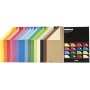 Gekleurd karton - gemengde kleuren - A4 - 100 g - 16x10 vel