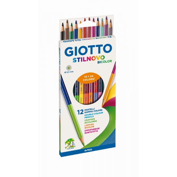 Kleurpotloden Giotto Stilnovo Veelkleurig - 12-pack