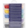 Silk Clay - gemengde kleuren - Basis 1 - 10 x 40 gr