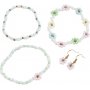 Mini DIY Kit Sieraden - Elastische armband - oorbel