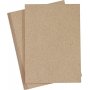 Karton - naturel - A4 - 10 st