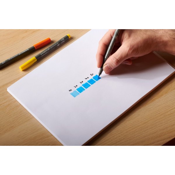 Staedtler pigmentborstelpen Staedtler pigmentborstelpen