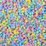 Tube kralen pastel mix - 10000 st