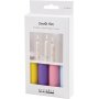 Lichtpennen - Lichtblauw, lichtroze, paars, geel - 4 x 30 ml