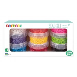 Tube kralen set 9 potjes - Diverse kleuren Tube kralen set 9 potjes - Diverse kleuren