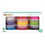 Tube kralen set 9 potjes - Diverse kleuren Tube kralen set 9 potjes - Diverse kleuren