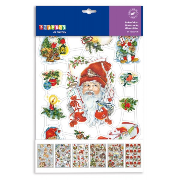 Boekenleggers Kerst - 67 st