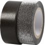 Vivi Gade Washi-tape - zwart/glitter
