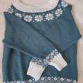 Klant imago Vikinggaren Bamboe 50g - Petrol (628)