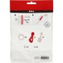 Mini DIY Kit - macram Kerstman
