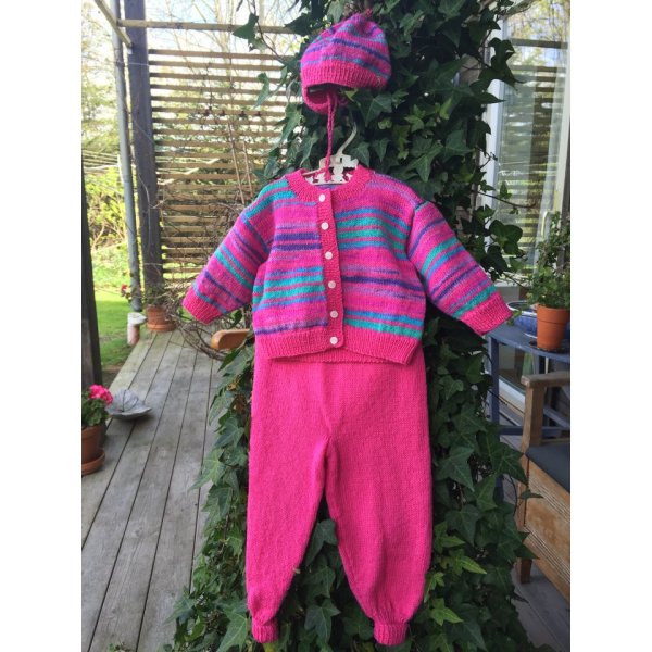 Breipatroon - Kinderset: Vest, broek en muts