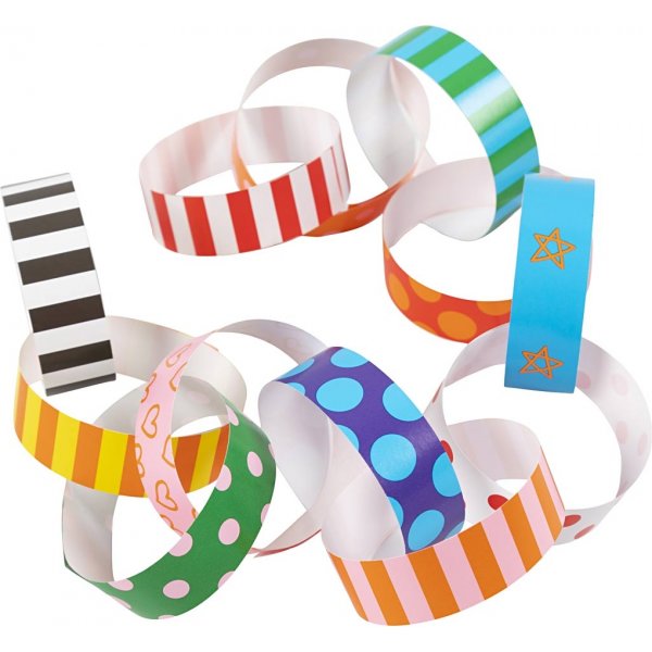 Slingerstroken met print - Patroon - 2400 st Slingerstroken met print - Patroon - 2400 st