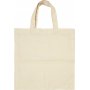 Stoffen tas - lichte natuur - 27,5x30 cm - 5 st