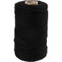Macramgaren - zwart - 2 mm - 198 m