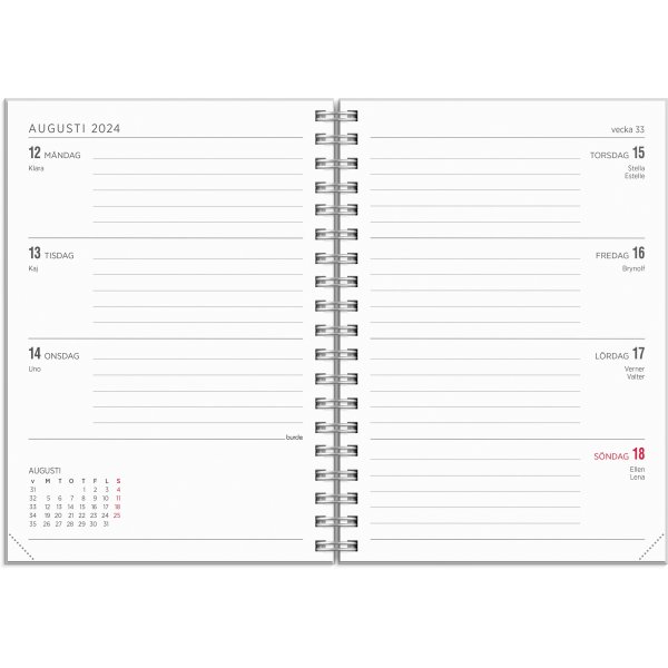 Kalender 24/25 Senator - A6 - Fluweel