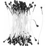 Stamper voor Bloemen - Zwart - 100 st