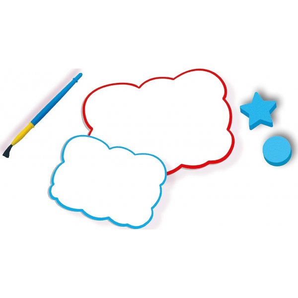 Mijn eerste - tekentafel met aquarel Mijn eerste - tekentafel met aquarel