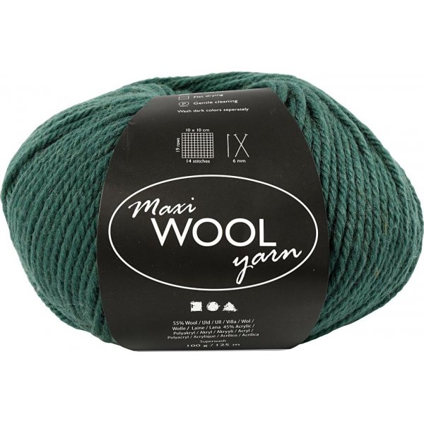 Wolgaren - groen - 100 gr