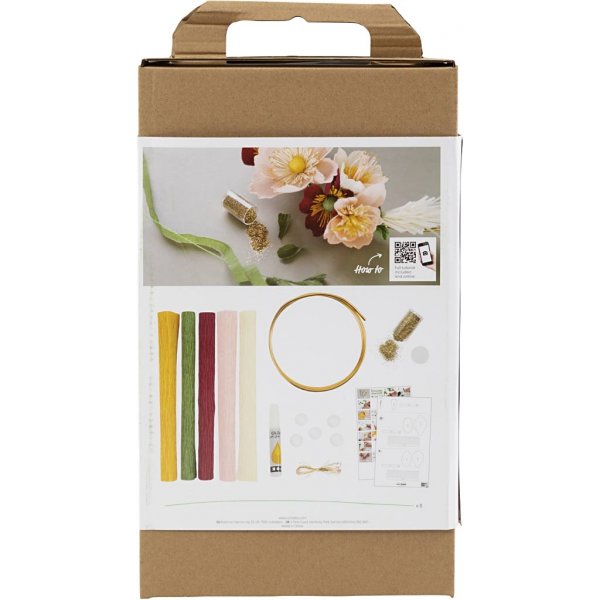 DIY Kit Crêpepapier - Krans DIY Kit Crêpepapier - Krans