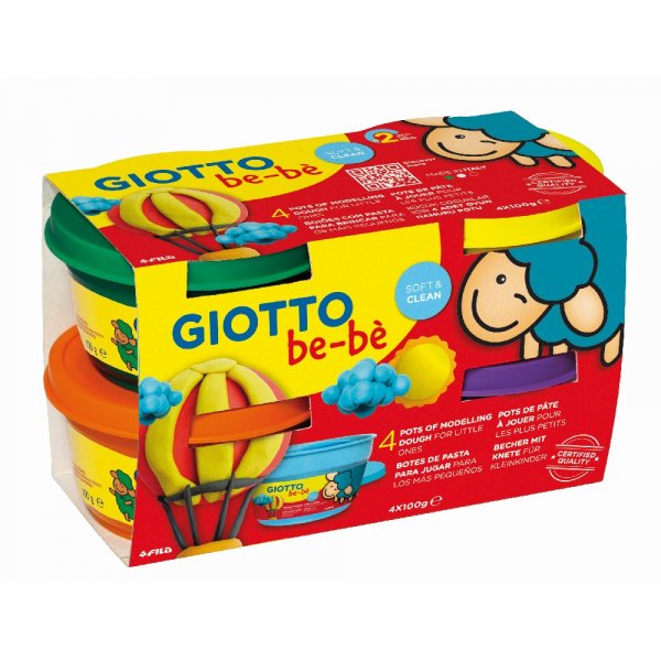 Model Giotto be-b 4-pack - Groen/Oranje/Geel/Paars