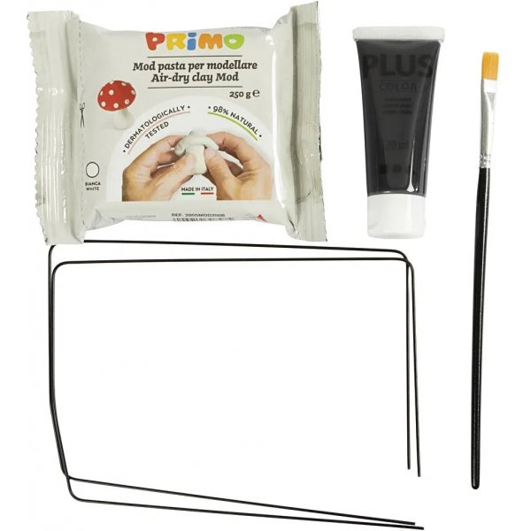 Mini DIY Kit Modelleren, zwart, Beeldhouwen