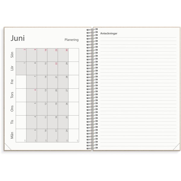 Kalender 24/25 - De lerarenkalender horizontaal