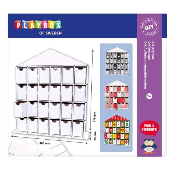 Kerstkalender ambacht