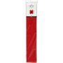 Sterstroken - rood - 11,5 cm - 100 stroken