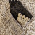 Klant imago Black Sheep Soft Lama garen 50g - Beige/Zwart (22)