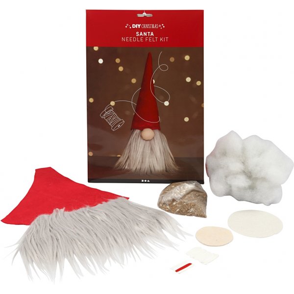 Kerstman knutselpakket