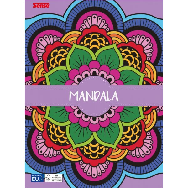 Kleurboek Mandala Sense - Gratis formulieren