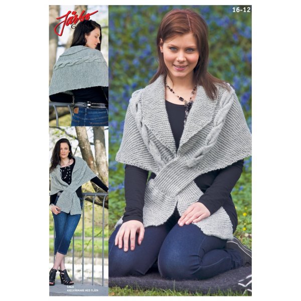 Breipatroon - Schouderwarmer met vlecht