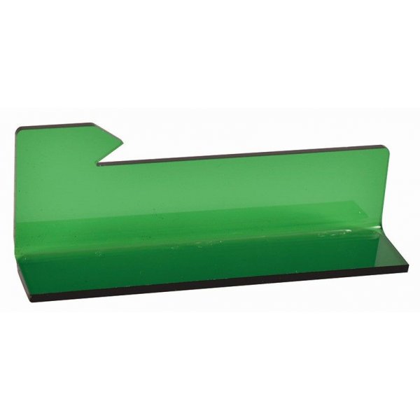 Leesliniaal met pijl - Groen