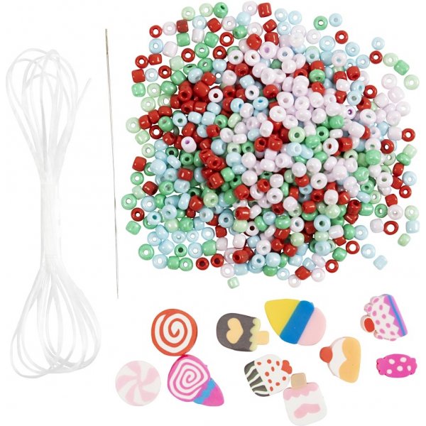 Mini DIY Kit Sieraden - Elastische armband en ring Mini DIY Kit Sieraden - Elastische armband en ring