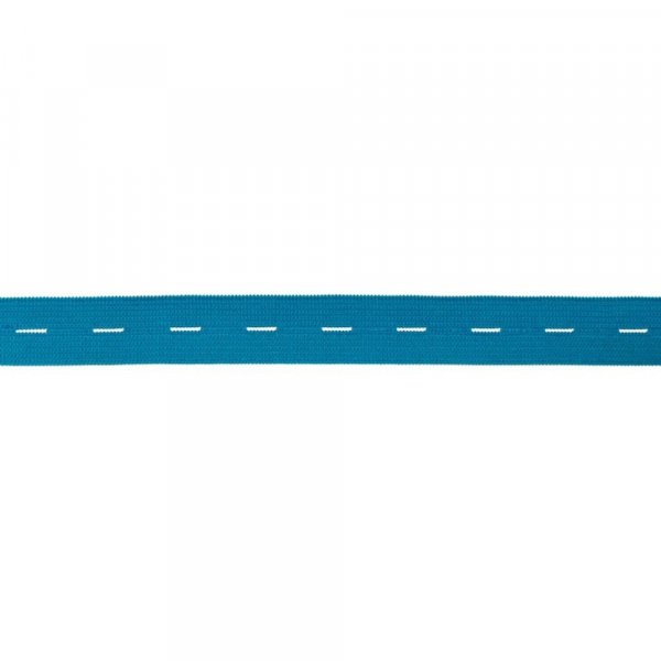 Knoopsgat-elastiek - Aqua