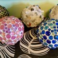Klant imago Glazen bollen 18 - 20 mm - lichtblauw 100 g / 20 st.