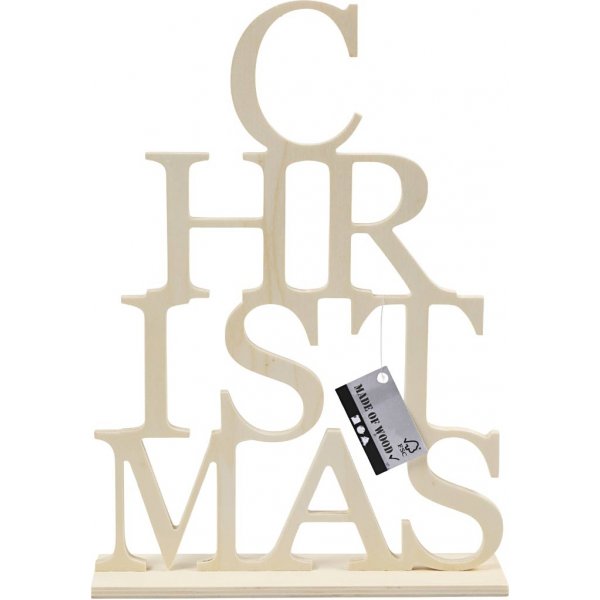 Kerstboom van brieven