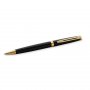 Balpen Waterman Hmisphre - Zwart Gouden Rand - Medium Blauw