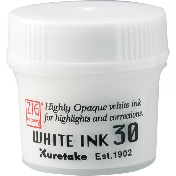 Inkt 30 ml - Wit (Correctie)