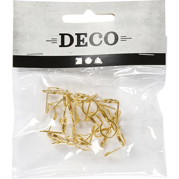 Brillen - goud - 25 mm - 10 st Brillen - goud - 25 mm - 10 st