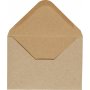 Envelop - naturel - 11,5 x 16 cm - 10 st