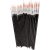 Synthetische penselenset rond - 5 maten - 20 st