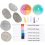 DIY Kit Steendecoratie, gemengde kleuren, Monster